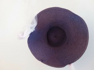 vintage cissy in lovely purple butterfly dress hat slip pants 7