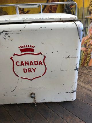 VINTAGE CANADA DRY A1 COOLER COCA COLA 7UP PEPSI ORANGE CRUSH DR PEPPER RARE 4