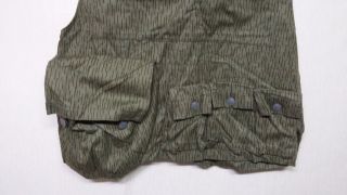 RARE 1980 ' S Vintage East German Army Rain Pattern Tactical VEST Military Clothes 6