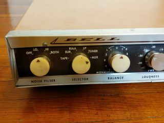 Vintage BELL 3030 Tube Stereo Amplifier with Phono 3