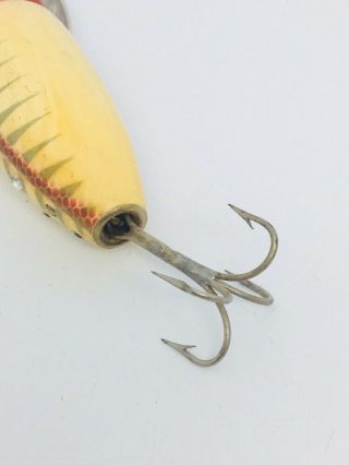 Vintage VERY RARE Heddon MUSKY Crazy Crawler Fishing Lure JEWLED FACTORY SPECIAL 5