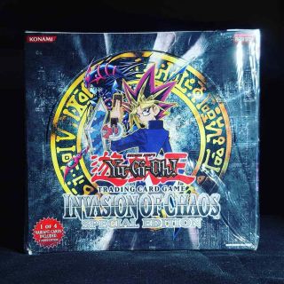 Yugioh Invasion Of Chaos Booster Box Collector / Vintage Box Special Edition