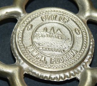 Vintage Key to the City of Tampa Florida Key to City Mayor A2 2