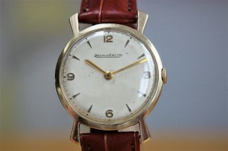 Jaeger Lecoultre Vintage 9ct Solid Gold Watch