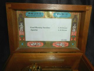 VINTG REUGE SWISS MUSIC BOX 