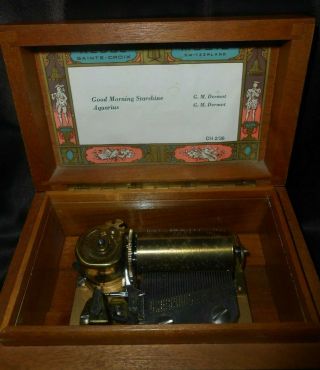 VINTG REUGE SWISS MUSIC BOX 