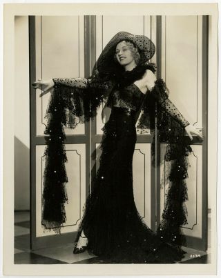 Stunning Art Deco Glamour Beauty Esther Ralston 1934 Vintage Cs Bull Photograph