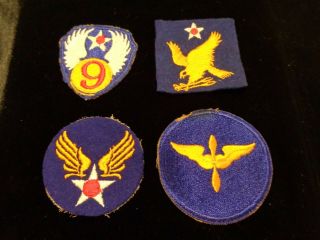 4 Ww2 Wwii U.  S.  Army Air Force Patches Usaaf Us Army Air Corps Patch