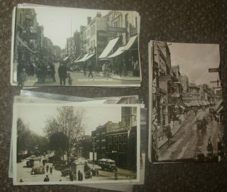 100 X Vintage Bristol Postcards Mostly Real Photographic,  Various Publishers