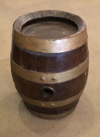 Antique Wooden Beer Barrel,  Keg - Greater York Brewery,  Rare Only 1940 - 42