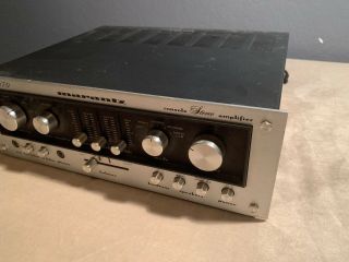 Marantz Model 1070 Vintage Console Stereo Amplifier AS - IS 4