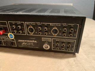 Marantz Model 1070 Vintage Console Stereo Amplifier AS - IS 8