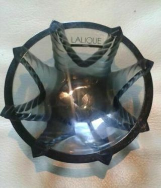 Vintage Signed Opaque - Black Small Lalique France Crystal.  (no Longer Produced)