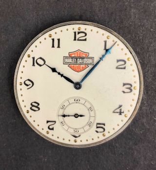 Rare 1923 Harley Davidson Elgin 12s 15j Pocket Watch Movement 315/3 25394051 Of