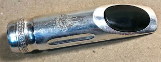 Exc,  Orig Cond Vintage Selmer Fluted/c In Oval On Table Metal Alto Mouthpiece