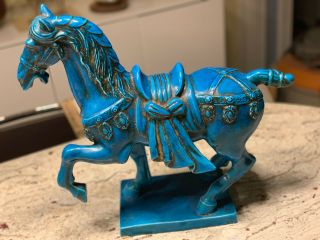 URBANO ZACCAGNINI Vintage Mid Century Large Horse Sculpture - 50s Raymor Bitossi 4