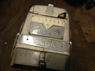 Evinrude 4 four fifty Starflite 50 hp outboard Antique vintage boat engine motor 12