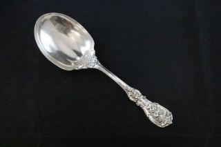 Reed & Barton Francis I Sterling Silver Large Serving Spoon - 9 3/8 " - Old Mark