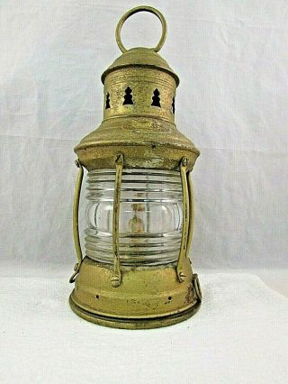 Vintage Perko Marine Lantern 10 Inch