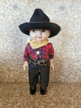 Antique Composition 13 " Buddy Lee Doll Advertising Lee Clothing 1920 - 1948