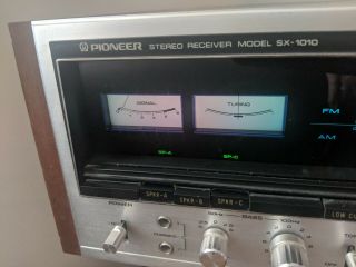 Rare Vintage Pioneer SX - 1010 Monster AM FM Stereo Receiver Mid Century Audio 3