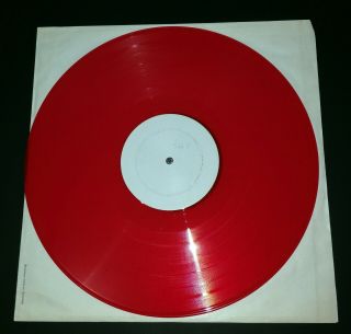 DAVID BOWIE - In America Rare Live LP K&S Records 006 Red Vinyl 3