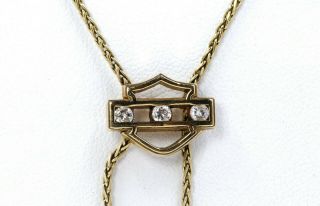 Vintage 14k Rose Gold Lariat Tassel Necklace 8.  6 Grams (128)