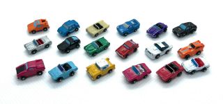 Micro Machines Insiders Mini Cars Rare Galoob Small Scale Vintage Toy