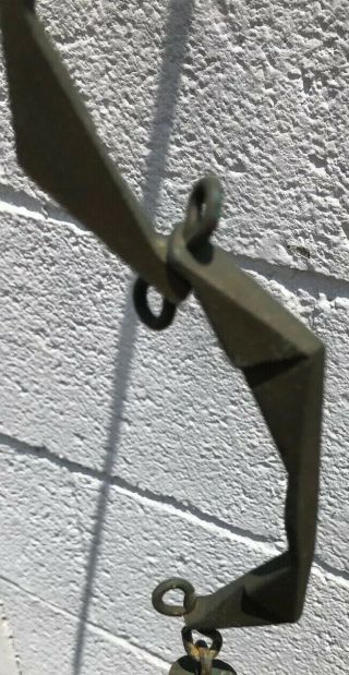 Vintage Wind Bell Chime By Paolo Soleri Bronze 32” Marked & Orig.  Holder 9
