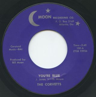 Hear - Rare Doo Wop / Soul 45 - The Corvetts - You 