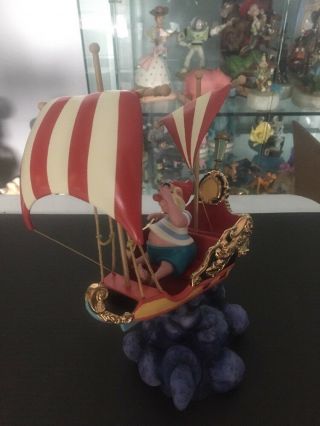 WDCC Mr.  Smee ' s Flight Peter Pan Figurine MIB RARE ONLY 500 Worldwide 3