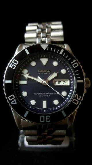 Vintage Seiko Submariner Scuba Divers Watch Automatic 7s26 0040