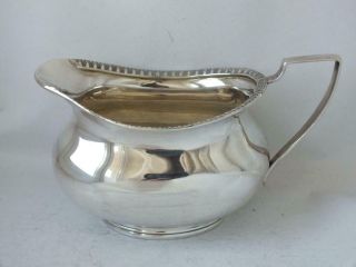 Quality Solid Sterling Silver Cream Jug 1925/ L 14 cm/ 182 g 3