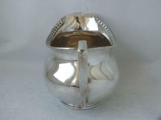 Quality Solid Sterling Silver Cream Jug 1925/ L 14 cm/ 182 g 4
