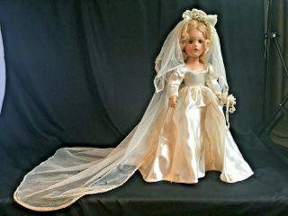 Nr 18 " Compo Madme Alexander Bride Doll All Orig Very Very Minor Craze
