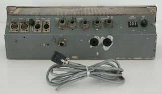 Vintage Ampex Tube Stereo Mic Recording Preamplifier for Parts/Repair (2) 6