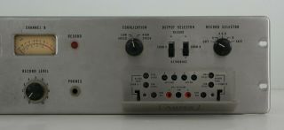 Vintage Ampex Tube Stereo Mic Recording Preamplifier for Parts/Repair (1) 4