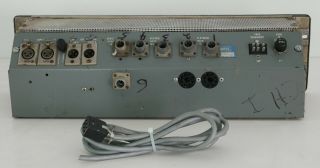 Vintage Ampex Tube Stereo Mic Recording Preamplifier for Parts/Repair (1) 6