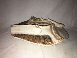 Isabel Parks Ceramic Stoneware Vintage Footed Form Vessel Mid Century