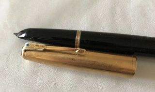 Vintage ‘Parker 51’ Fountain Pen & Mechanical Pencil Set - 14k Gold Made In USA 4