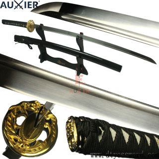 Auxier Full Tang Japanese Samurai Katana Sword 1060 Carbon Steel Blade Sharp