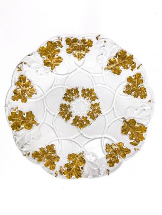 Antique Meissen Compote Pedestal Bowl - White Porcelain w/ Gold Gilt Floral 3