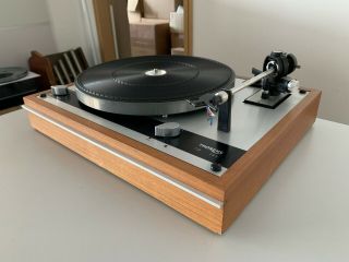 VINTAGE THORENS TD 145 TURNTABLE IN CONSOLE 12