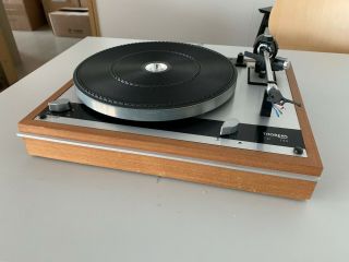 Vintage Thorens Td 145 Turntable In Console