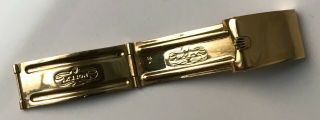 Vintage 1970 Rolex 20mm 18K GOLD Clasp Only Jubilee or President band 3