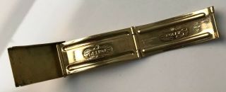 Vintage 1970 Rolex 20mm 18K GOLD Clasp Only Jubilee or President band 5