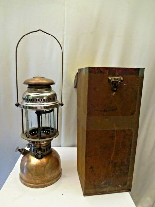 Vintage Petromax Lantern Lamp Oil Made In Germany No 826 Rare Light Kerosene 12