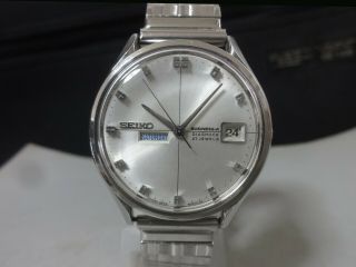 Vintage 1967 Seiko Automatic Watch [business - A] 27j 8346 - 9020 Rare Dial