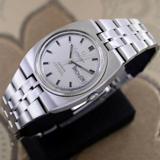 [GI]1970 ' s Vintage Omega Constellation Chronometer Day - date Dress Men ' s Watch 2