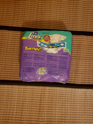 Vintage Luvs Size 6 plastic backed cover adult baby toddler youth Diapers 2